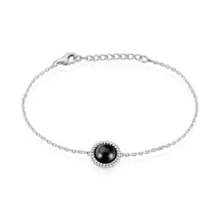 Bracelet Adelyne Argent Blanc Céramique|Marc Orian New