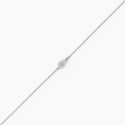 Bracelet Adhira Or Blanc Diamant