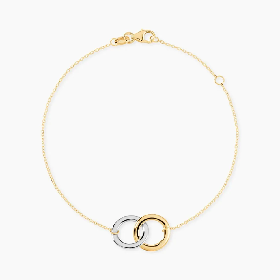 Bracelet Adila Or Bicolore