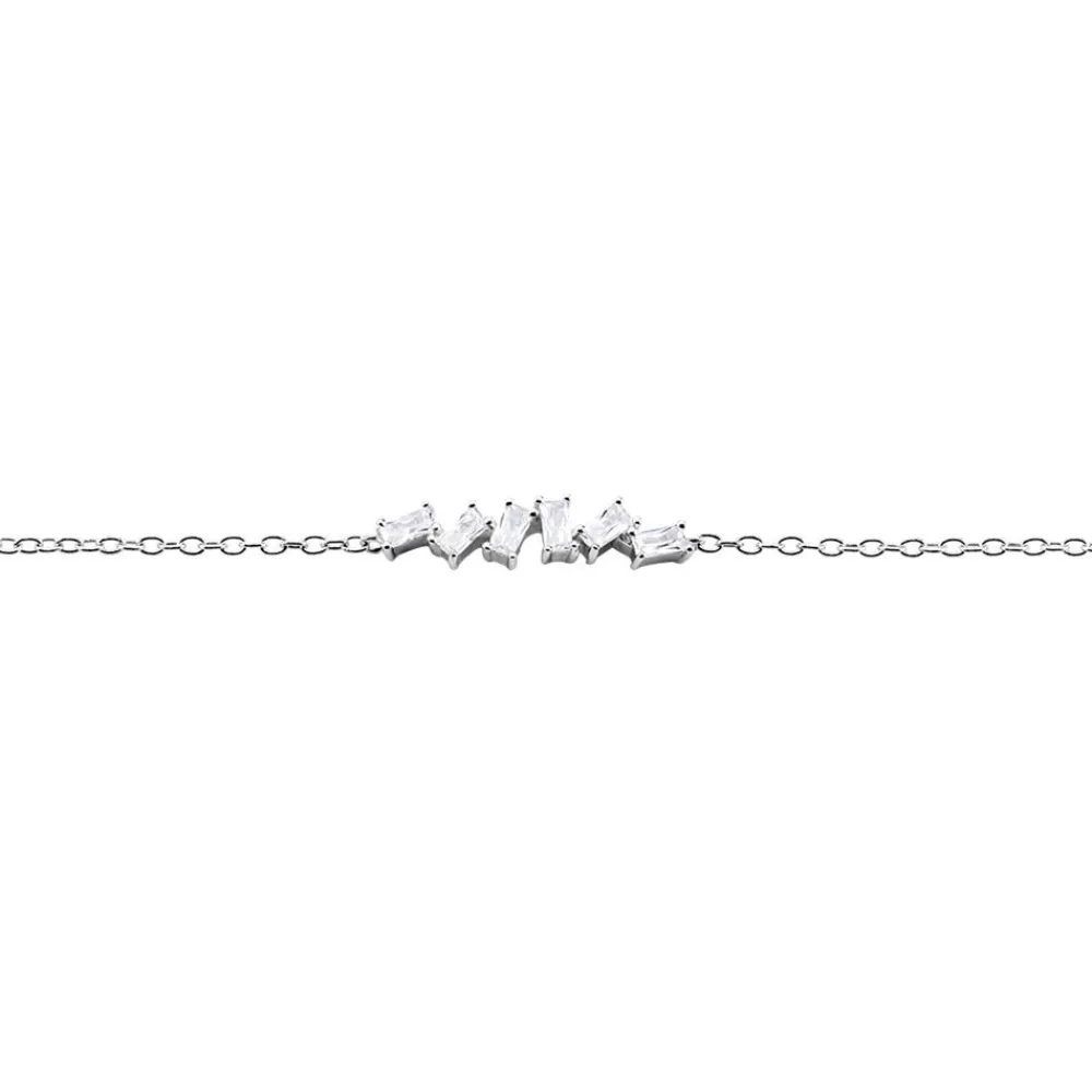 Bracelet Adonia Argent Blanc Oxyde De Zirconium|Marc Orian Clearance
