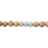Bracelet Adonis Acier Blanc Jaspe Africain