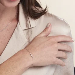 Bracelet Adriaan Argent Blanc Oxyde De Zirconium|Marc Orian Outlet