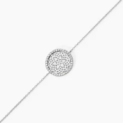 Bracelet Agnete Argent Blanc Oxyde De Zirconium