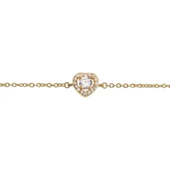 Bracelet Alais Plaque Or Jaune Oxyde De Zirconium|Marc Orian New