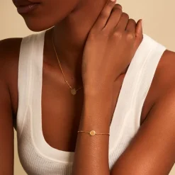 Bracelet Albina Plaqué Or Jaune|Marc Orian Hot