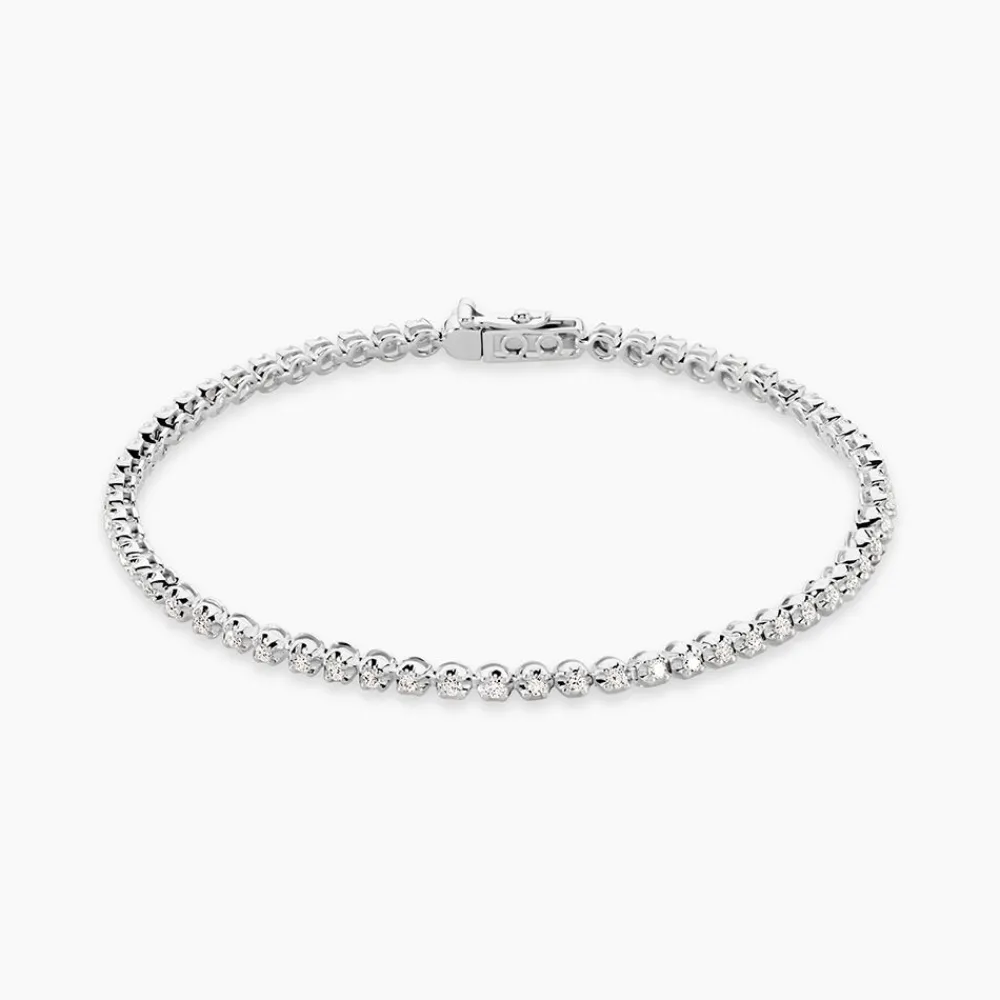 Bracelet Aleonor Or Blanc Diamant|Marc Orian Best