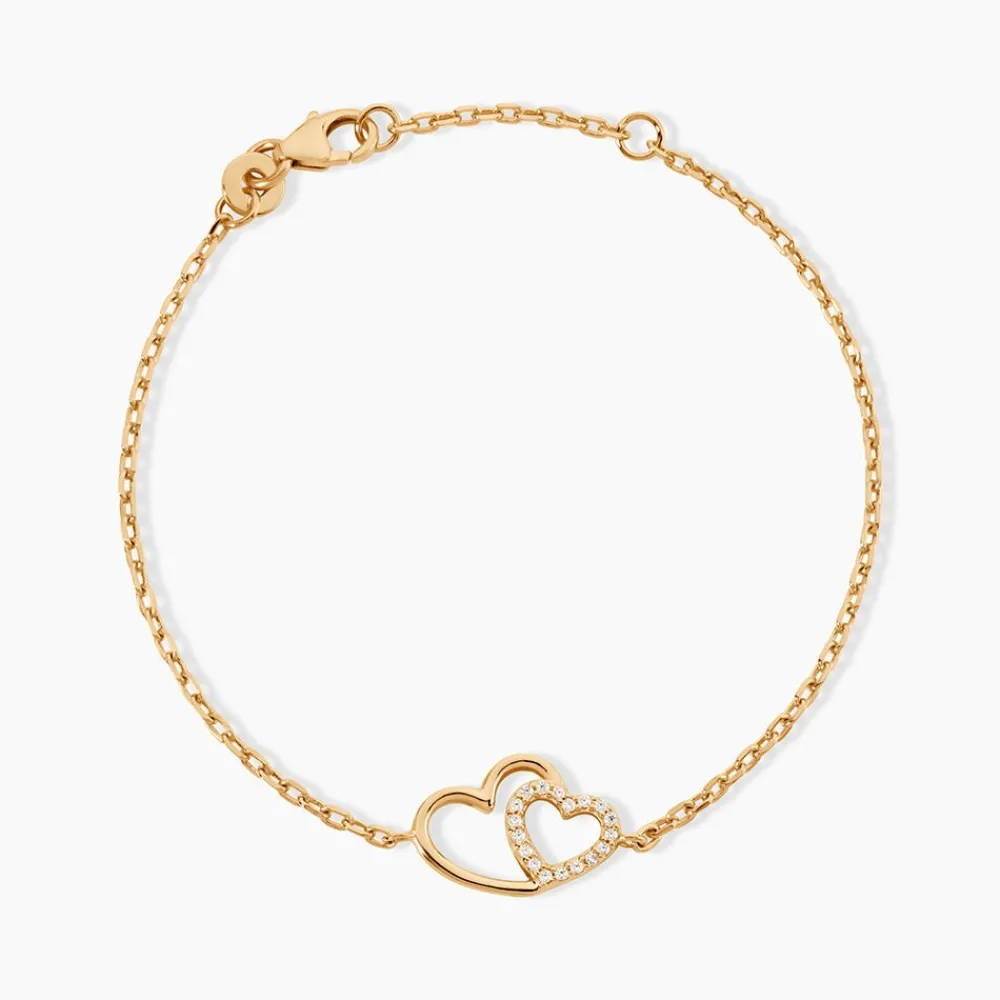 Bracelet Alexandra Plaqué Or Jaune Oxyde De Zirconium|Marc Orian Best