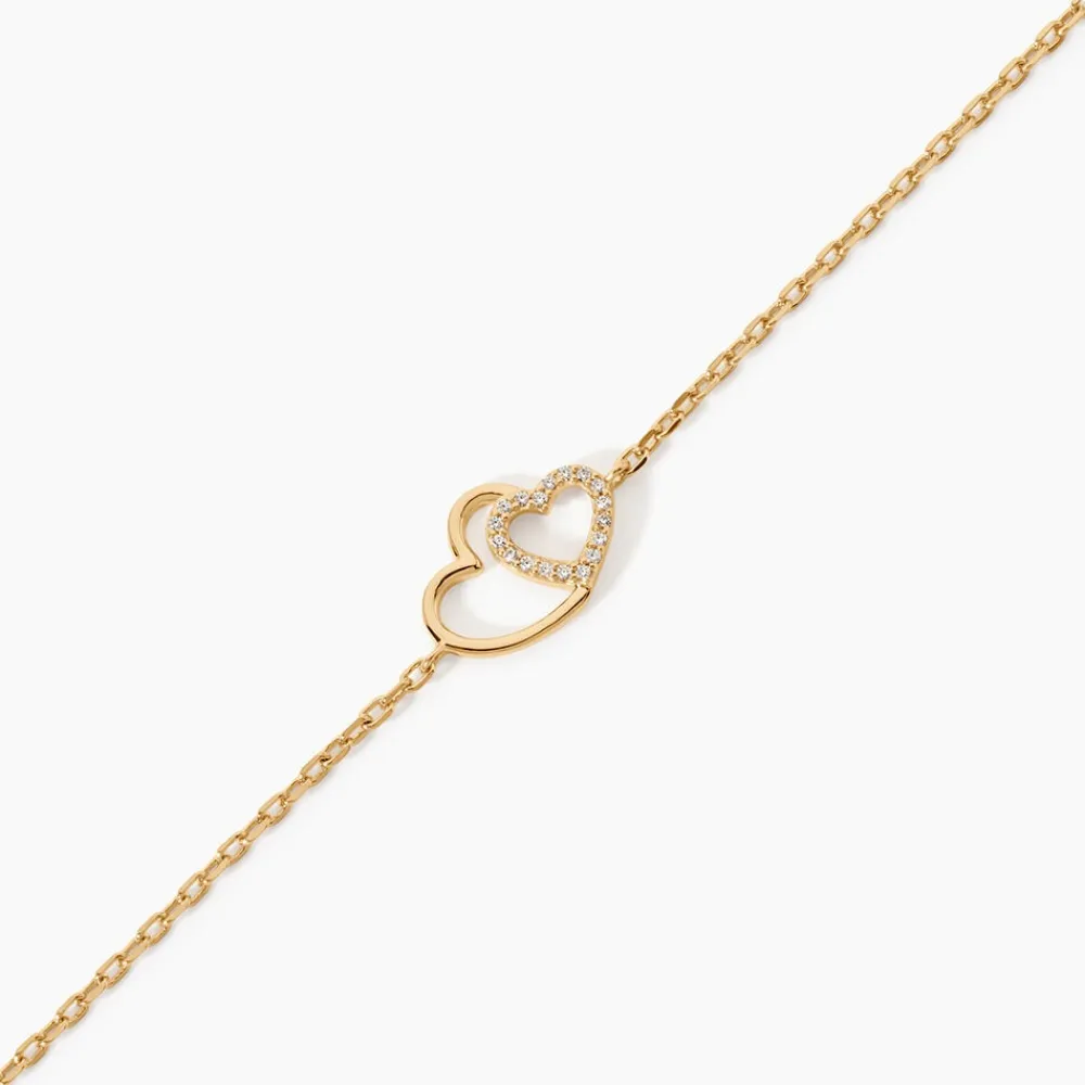 Bracelet Alexandra Plaqué Or Jaune Oxyde De Zirconium|Marc Orian Best