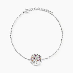 Bracelet Alive Argent Blanc Oxyde De Zirconium
