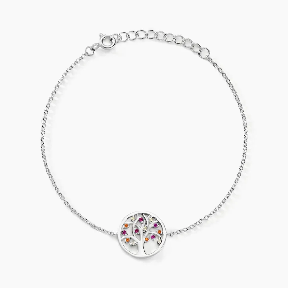 Bracelet Alive Argent Blanc Oxyde De Zirconium