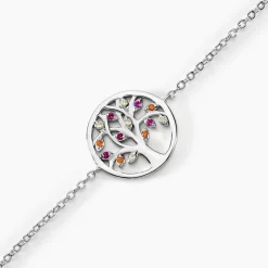 Bracelet Alive Argent Blanc Oxyde De Zirconium