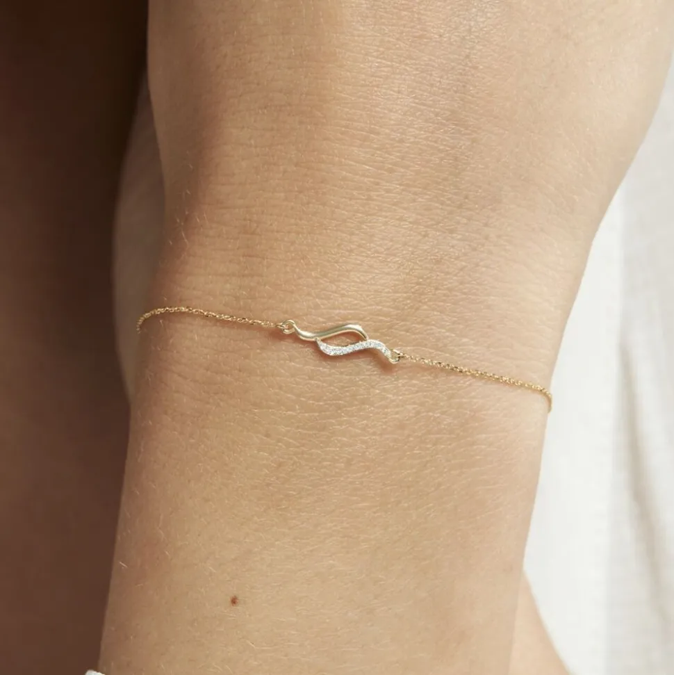 Bracelet Aliz Or Jaune