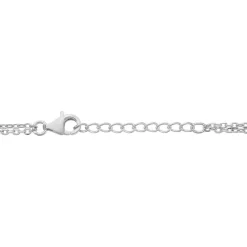 Bracelet Ally Argent Blanc Céramique Et Oxyde De Zirconium|Marc Orian Online