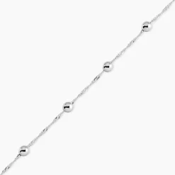 Bracelet Amarylis Argent Blanc|Marc Orian Outlet