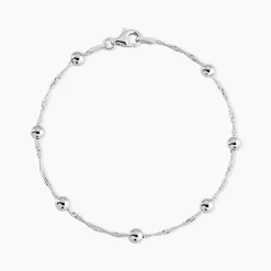 Bracelet Amarylis Argent Blanc|Marc Orian Outlet