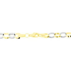 Bracelet Andrej Maille Fantaisie Or Bicolore