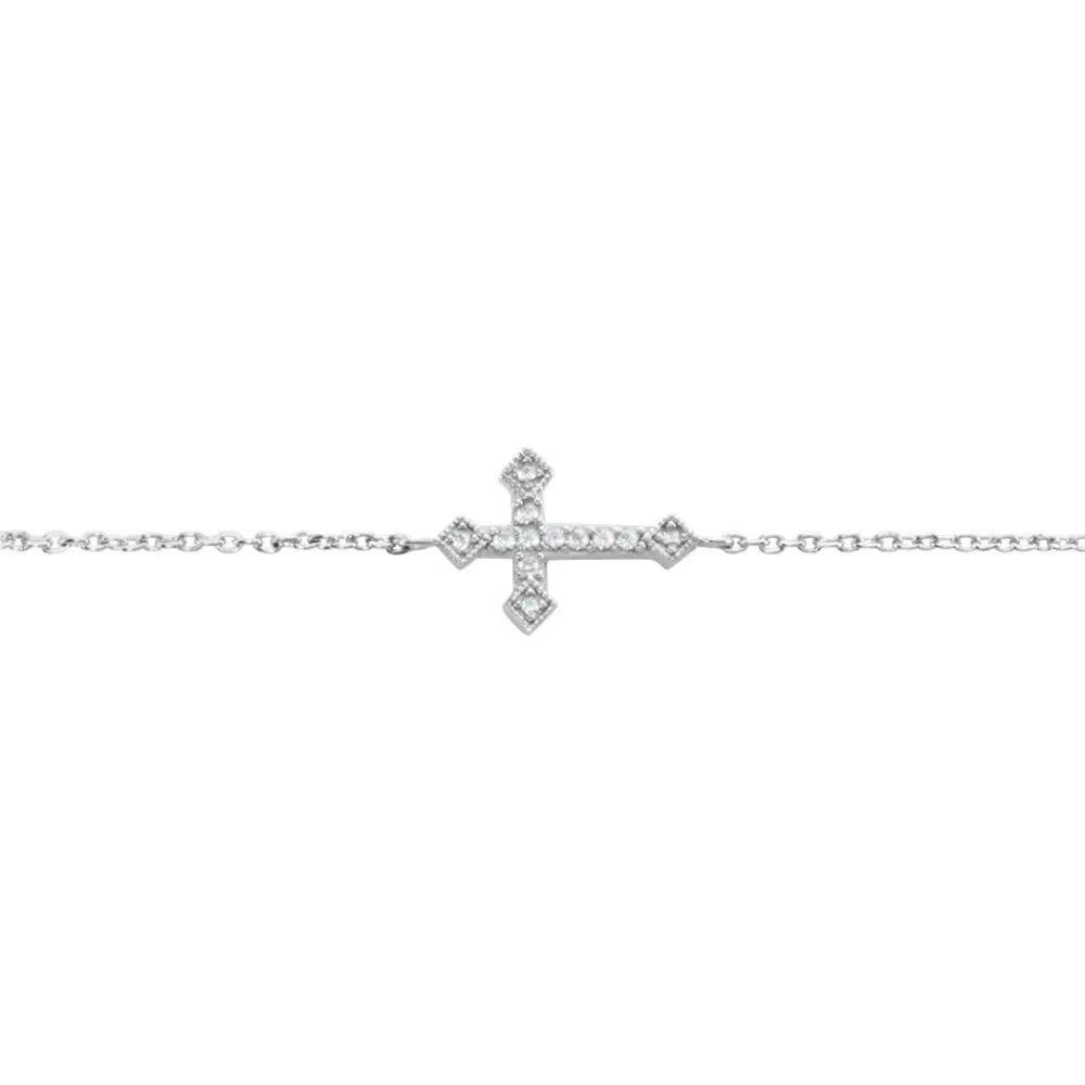 Bracelet Angel Argent Blanc Oxyde De Zirconium|Marc Orian Best