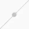 Bracelet Angeles Argent Blanc Oxyde De Zirconium|Marc Orian