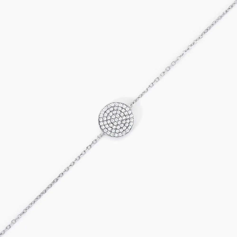 Bracelet Angeles Argent Blanc Oxyde De Zirconium|Marc Orian