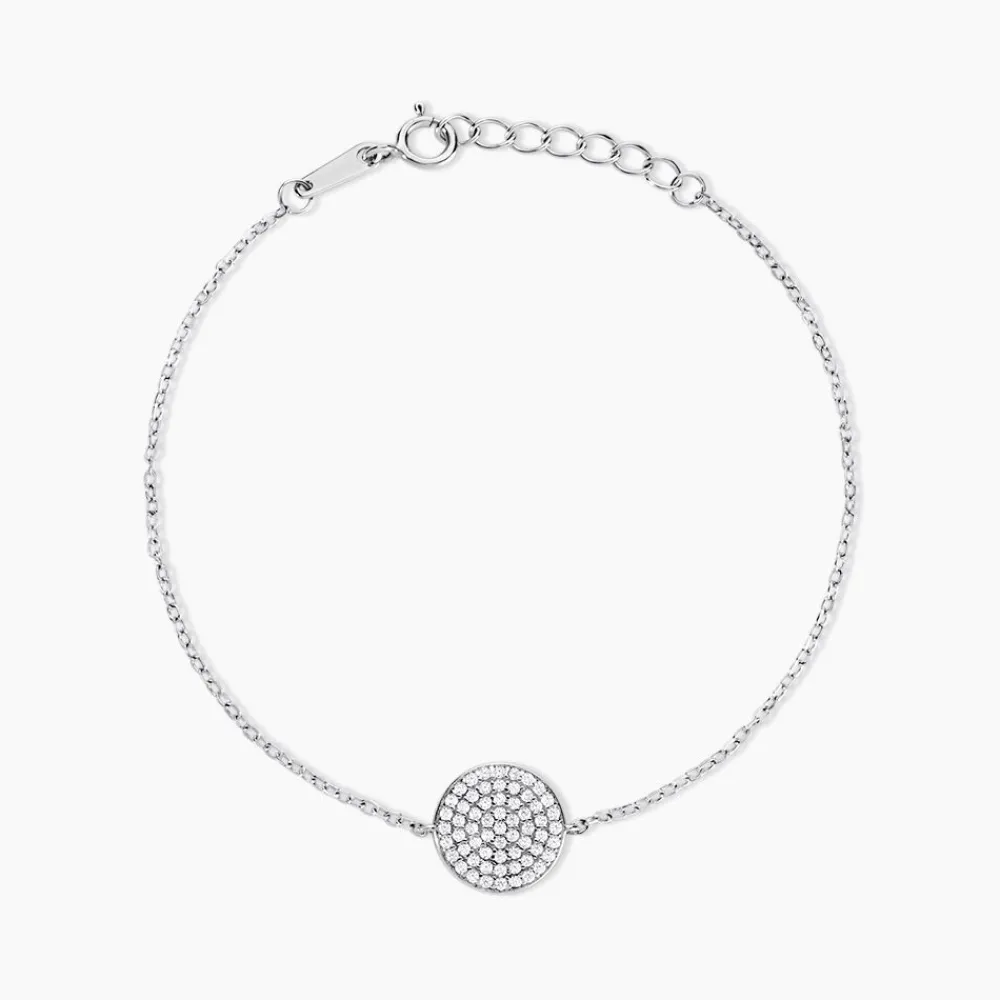 Bracelet Angeles Argent Blanc Oxyde De Zirconium|Marc Orian