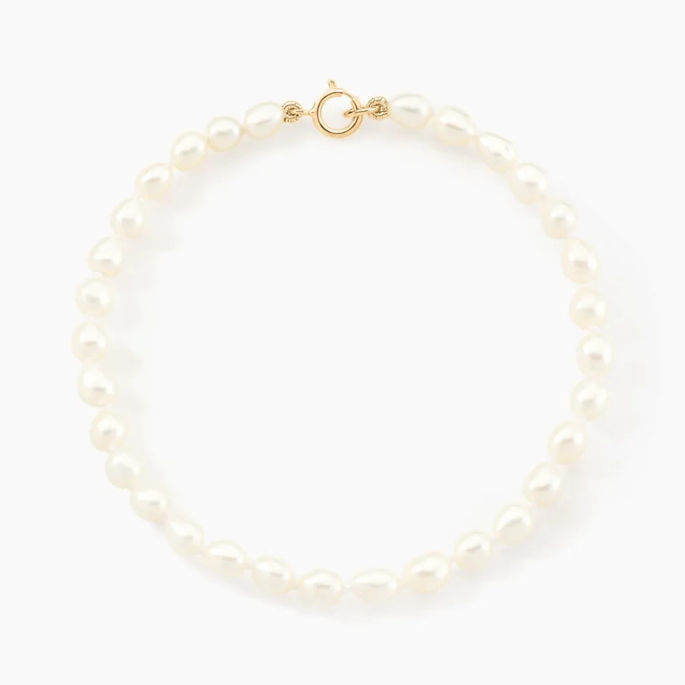 Bracelet Anjana Or Jaune Perle De Culture|Marc Orian Online