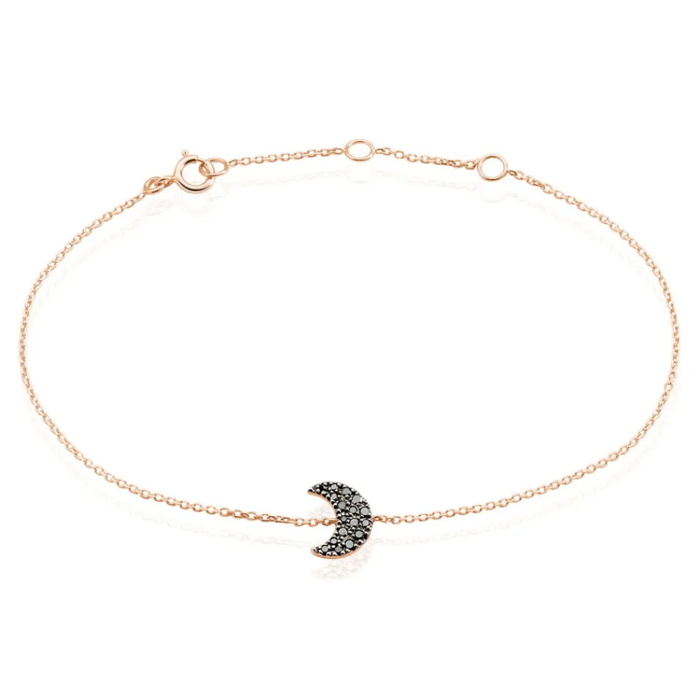Bracelet Anne-marie Or Rose Diamant|Marc Orian Discount