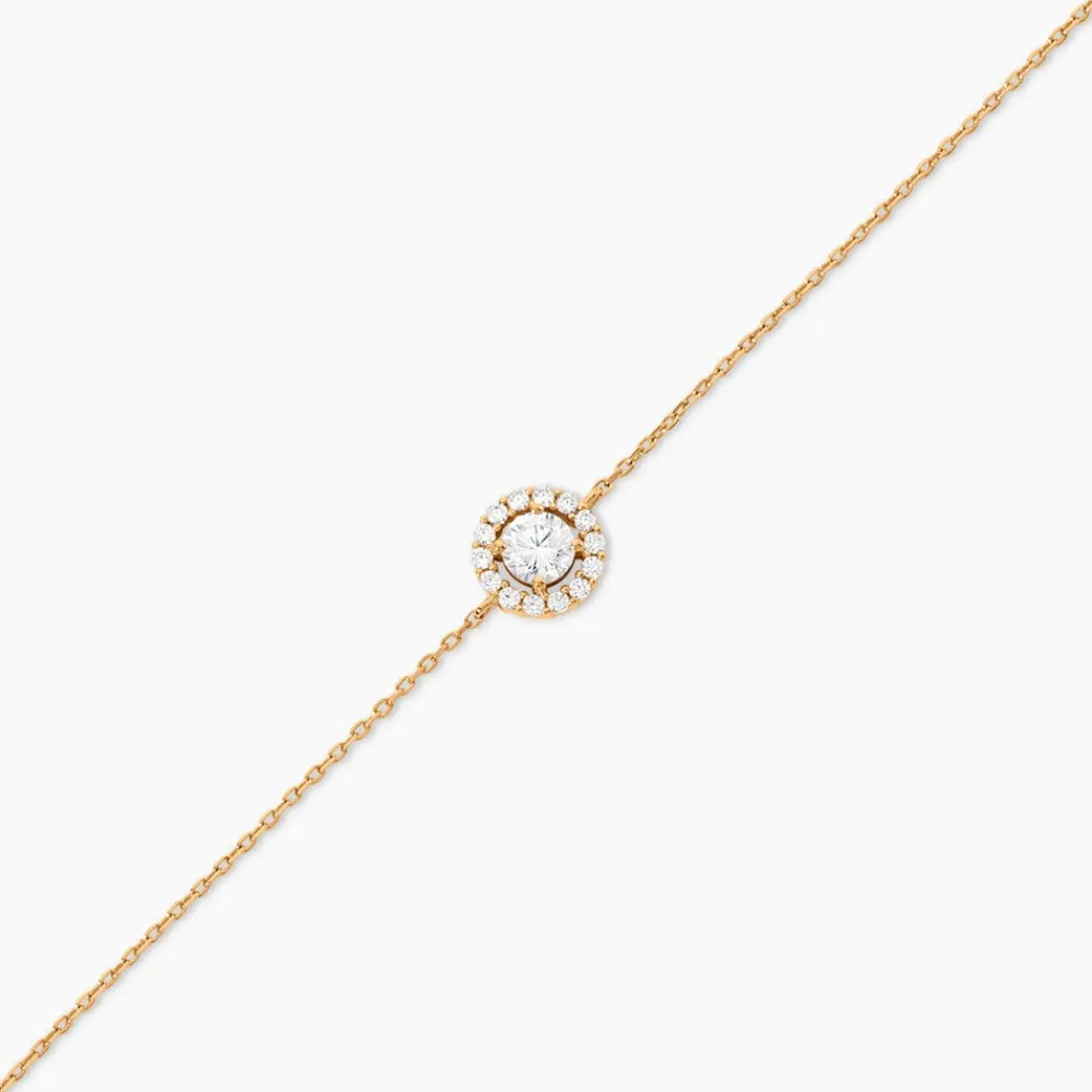 Bracelet Annissa Plaqué Or Jaune Oxyde De Zirconium|Marc Orian Online