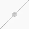 Bracelet Apollinaris Argent Blanc Oxyde De Zirconium