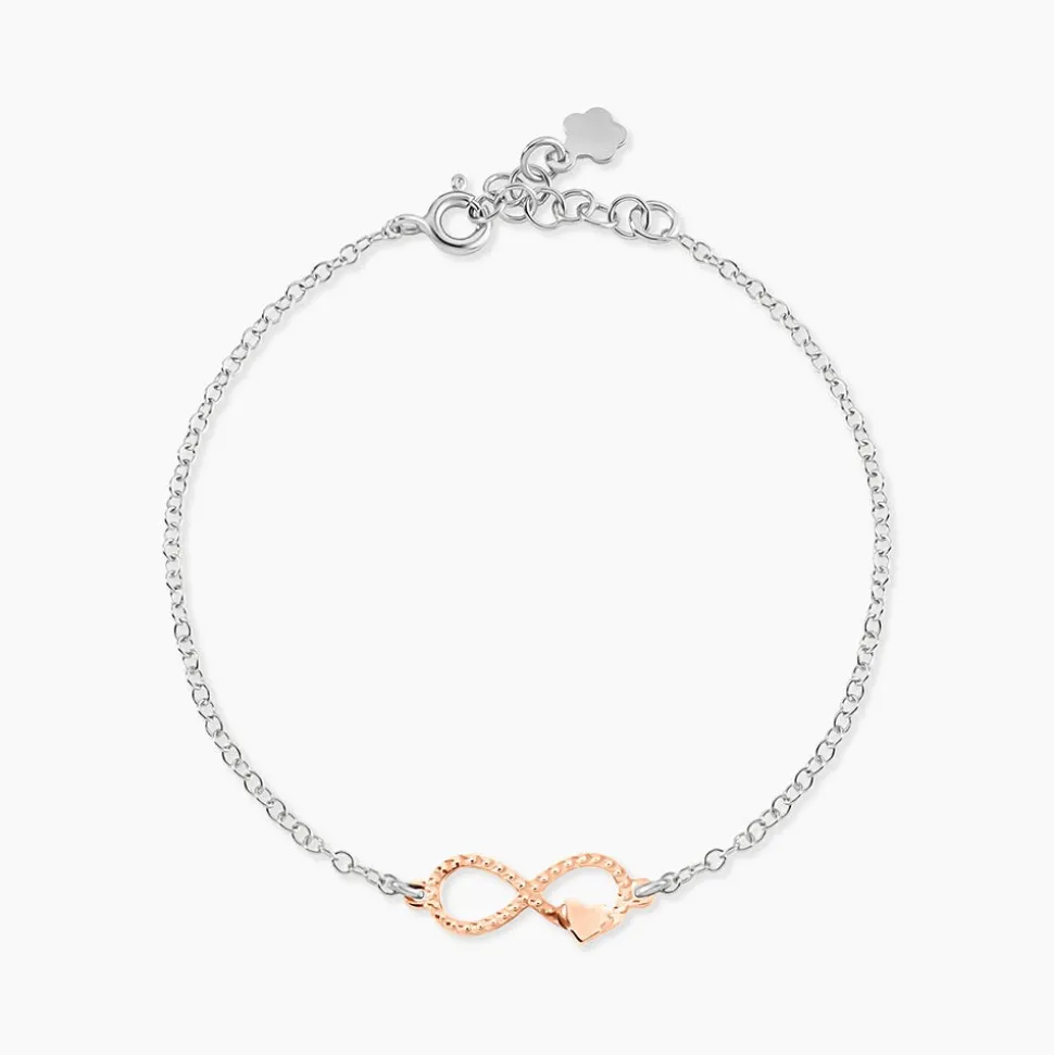 Bracelet Argent Bicolore Vikenti