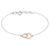 Bracelet Argent Bicolore Virgino