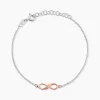 Bracelet Argent Bicolore Werner