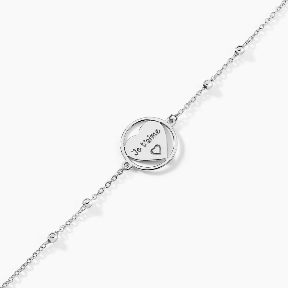 Bracelet Argent Blanc Akosua|Marc Orian Outlet