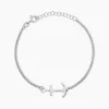 Bracelet Argent Blanc Day