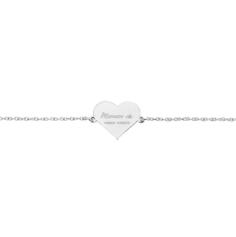 Bracelet Argent Blanc Francino
