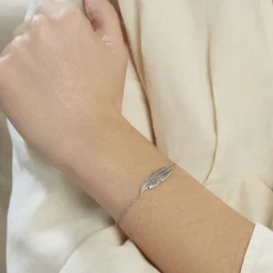 Bracelet Argent Blanc Irene|Marc Orian Sale