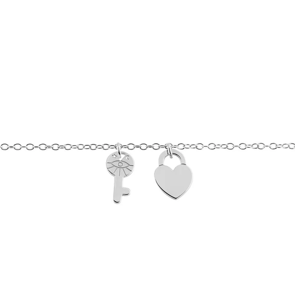 Bracelet Argent Blanc Jim|Marc Orian Hot