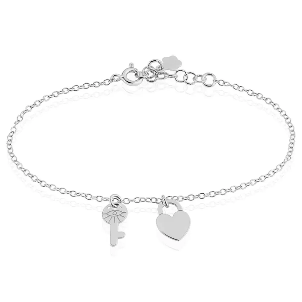 Bracelet Argent Blanc Jim|Marc Orian Hot