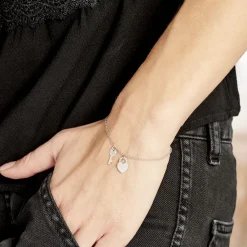 Bracelet Argent Blanc Jim|Marc Orian Hot