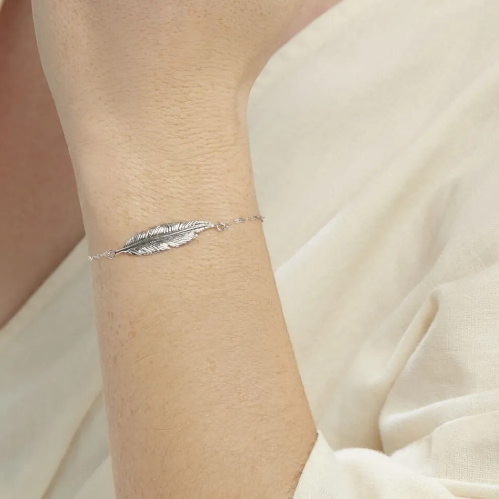 Bracelet Argent Blanc Jubba|Marc Orian Sale