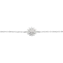Bracelet Argent Blanc Maximille Oxydes De Zirconium|Marc Orian Hot