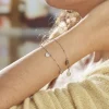 Bracelet Argent Blanc Merve