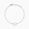 Bracelet Argent Blanc Nalani
