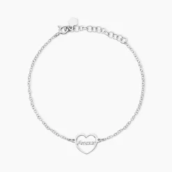 Bracelet Argent Blanc Nalani