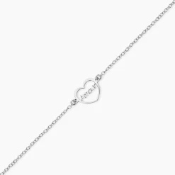 Bracelet Argent Blanc Nalani