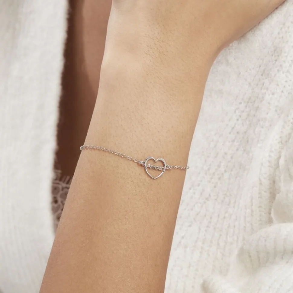 Bracelet Argent Blanc Nalani