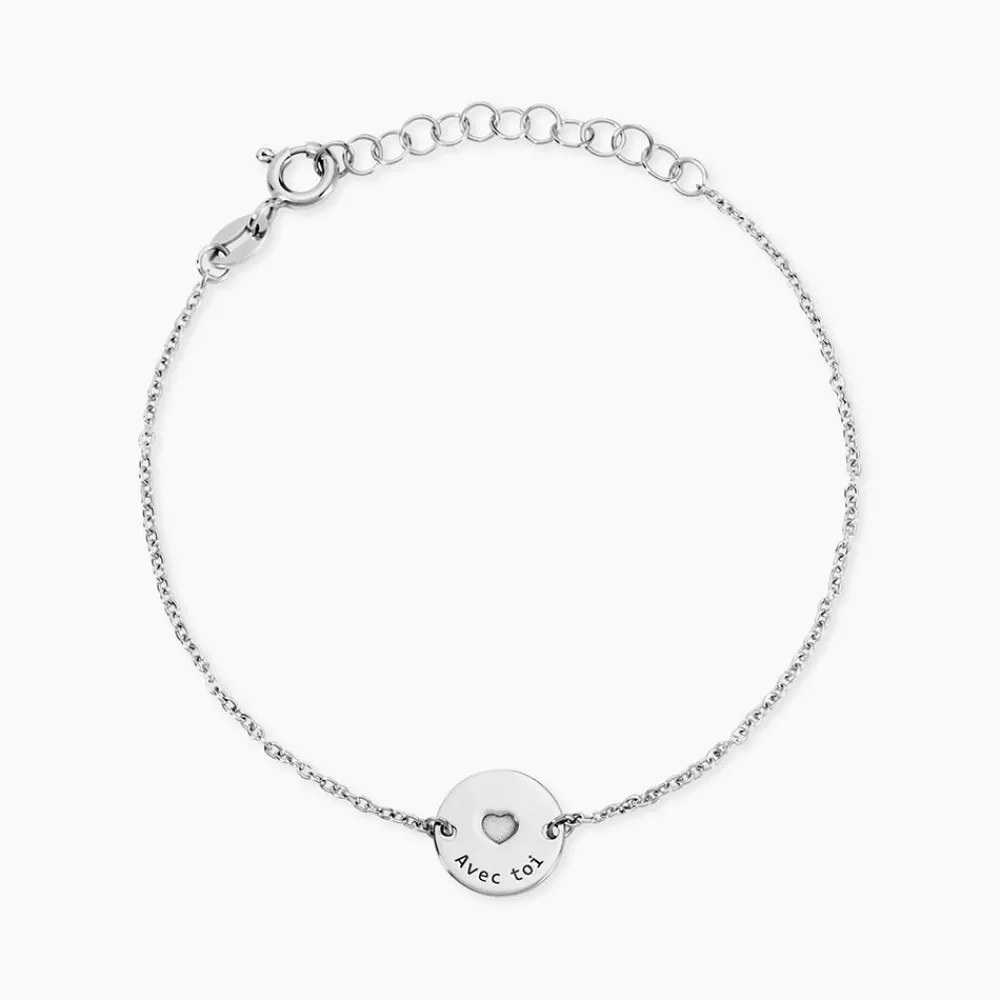 Bracelet Argent Blanc Nevada|Marc Orian Outlet