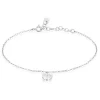 Bracelet Argent Blanc Patriki Cristal De Swarovski