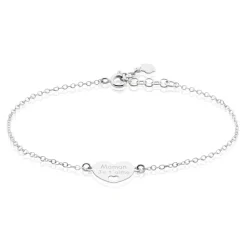 Bracelet Argent Blanc Pollux|Marc Orian New