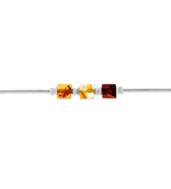 Bracelet Argent Blanc Ridaae Ambres|Marc Orian Online