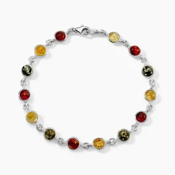Bracelet Argent Blanc Rosalie Ambres|Marc Orian Best